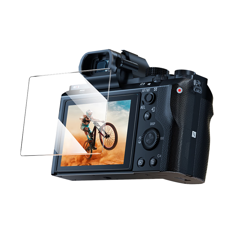 Llano Camera Screen Protector for Sony A6700, A7M4, A7C2, ZV-E10II, FX2, Mirrorless Camera Screen Protection Film, High-Definition Anti-Scratch Wear-Resistant Accessory
