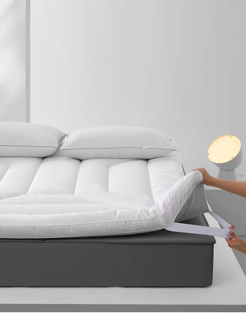 Demichel Class A 80-Count Pure Cotton Mattress, 1.8x2 Meters, Double Bed Pad, Tatami Soft Mat, Thin Protective Pad 12