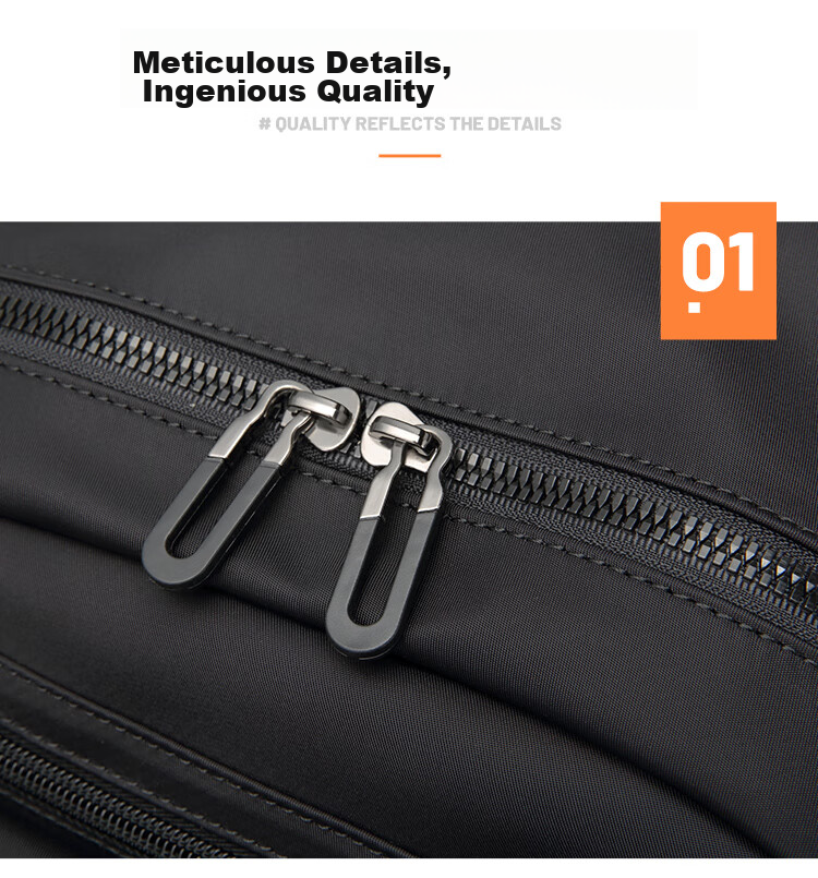 GOLF Backpack for Men, Travel Bag with 15.6-Inch Laptop Compartment, Multi-Compartment Student Schoolbag for Commuting And Business Trips 45