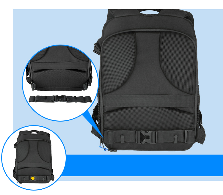 Benro Hiking Backpack 200, Professional DSLR Camera Bag with Large Capacity, Full Compartments And Enhanced Protectio 13