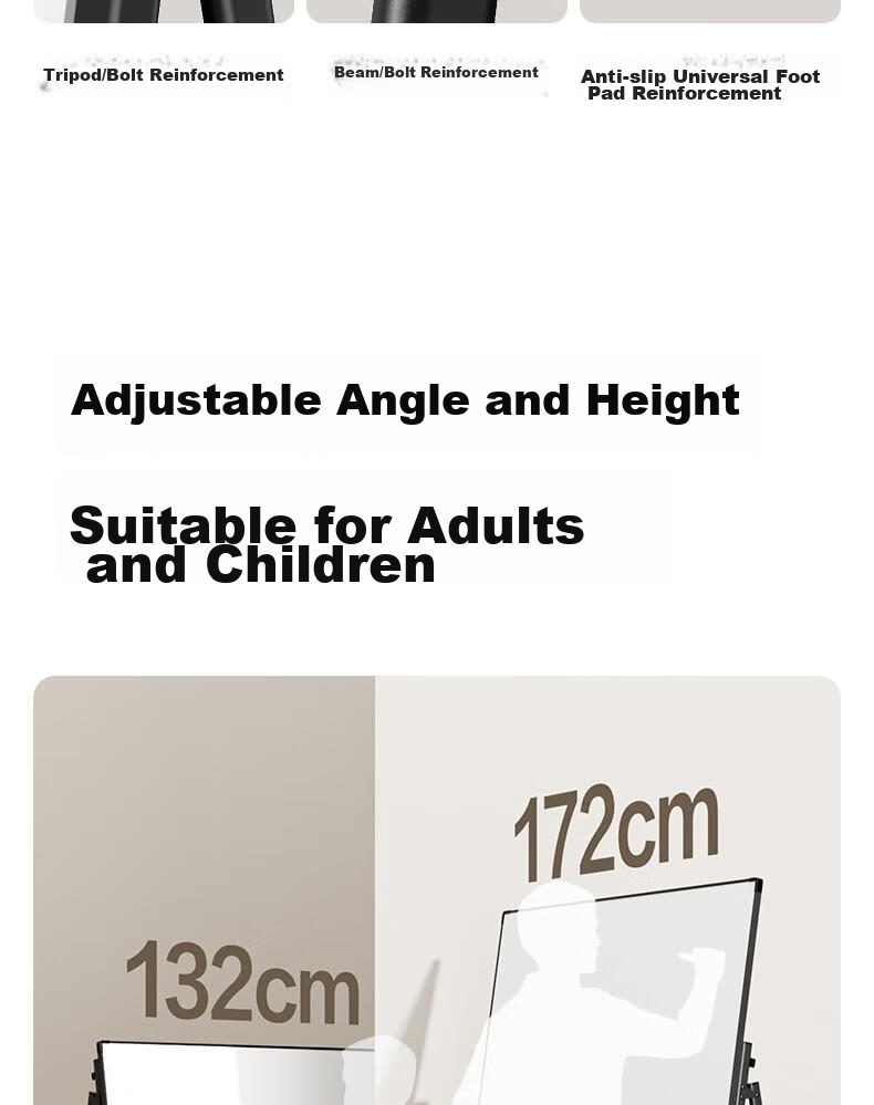 Deli Frameless Whiteboard 180*90cm, A-Type Frame with Magnetic Office Meeting Whiteboard, Frame-Style Writing Board, Includes Eraser, Whiteboard Markers, Magnetic Pins, 8786 11