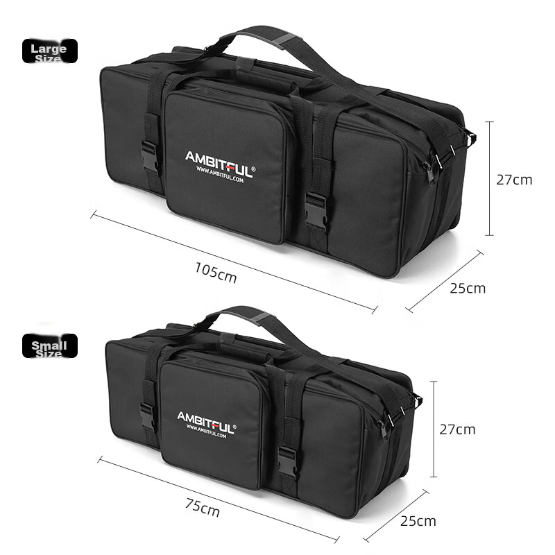AMBITFUL 75cm Photography Kit Bag, Tripod Bag, Flash Kit Box, Photography Studio Large Medium Small Portable Storage Bag, Thickened Handbag, Light Stand Bag, Outdoor Portable Case