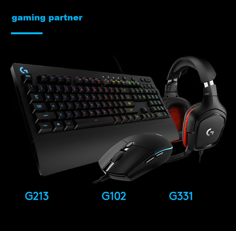 G G331 Over-Ear Gaming Headset with Surround Sound, E-Sports Headphones, Remote Education Microphone, Noise-Cancelling Apex PUBG FPS Sound Positioning - Compatible with Tri-Band Actio 6
