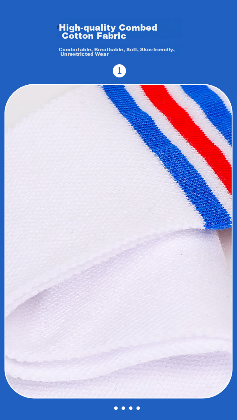 Zhiyouban Children's Mid-Calf Socks, Girls' Cotton Long Socks, Spring Autumn Summer Thin Style, Girls' Over-Knee Long Socks, High Socks, Sports Socks 3