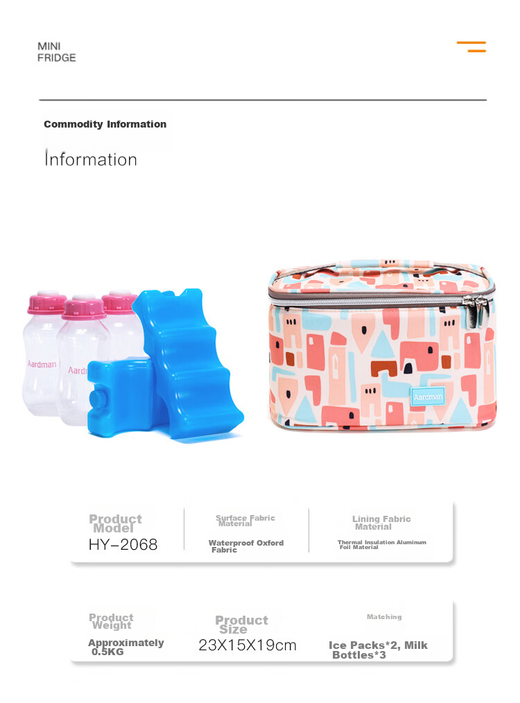 LYUBA Breast Milk Storage Bag, Ice Pack for Cold Storage, Portable Nursing Bag for Work, HY2068 Camouflage Gree 9