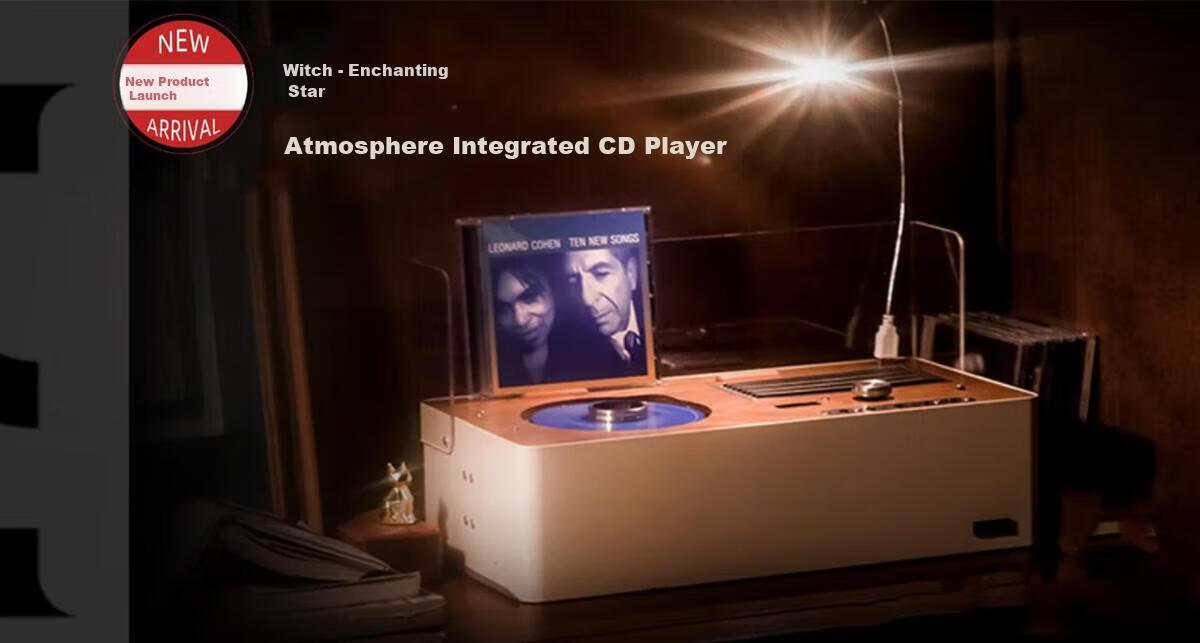 Wu Brand Vinyl Record Player, Bluetooth Speaker And Turntable Combo, Portable Retro LP Phonograph, Graduation Gift, 1900mini Classical Gree 1