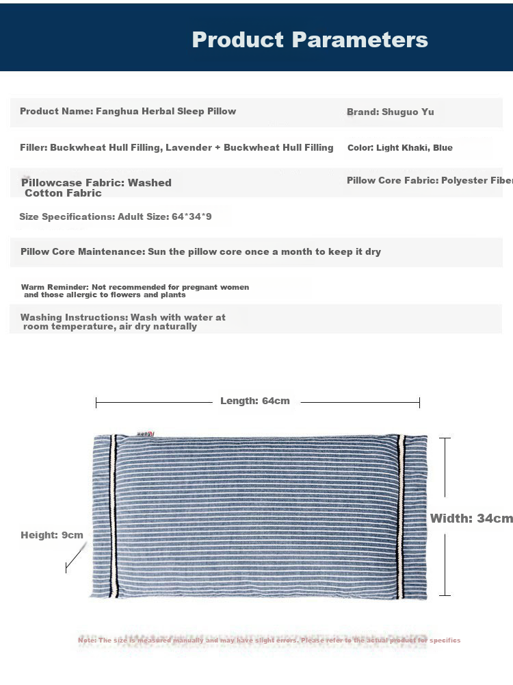 Shuguoyu 3.5 Jin (7.75 Lbs) Full Buckwheat Hull Cervical Pillow, Comfortable Summer Sleep Pillow Core, for Students And Adults, Single Hard Pillow 6