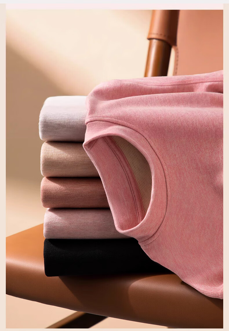 LangSha Thermal Underwear for Women [2026 Autumn And Winter New Product], Middle-Aged And Elderly Fleece-Lined Thick German Wool Heat-Generating Silk Set 13