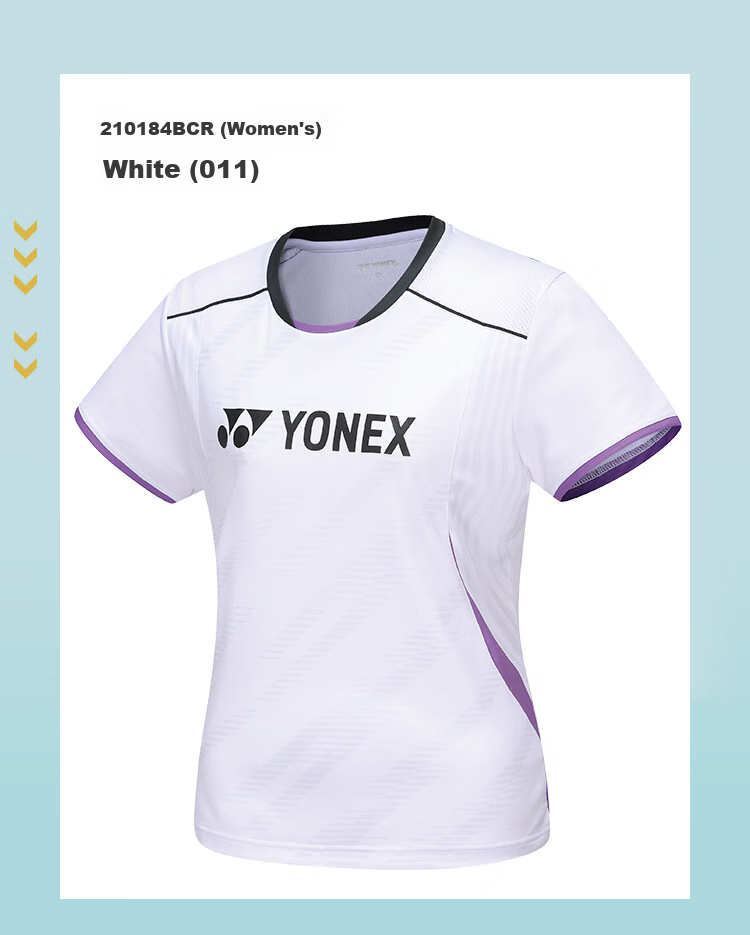 YONEX Badminton Dress, Sweat-Absorbing, Comfortable, Cool-Feeling, Fashionable Sports Skirt, 220184BCR, Black, Size O 9