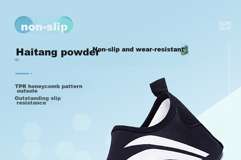 Li-Ning Unisex Shoes And Socks, Non-Slip, Wear-Resistant, High-Elasticity, Comfortable Fit, Quick-Drying, Breathable, Lightweight, Soft-Soled Shoes 12