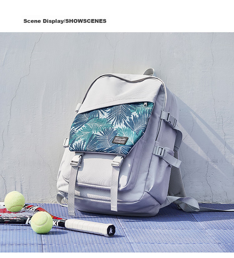 BOSTANTEN Men's Backpack, High School And College Student Bookbag, Trendy Backpack with Large Capacity for Laptops And Notebooks, Suitable for Both Men And Wome 6