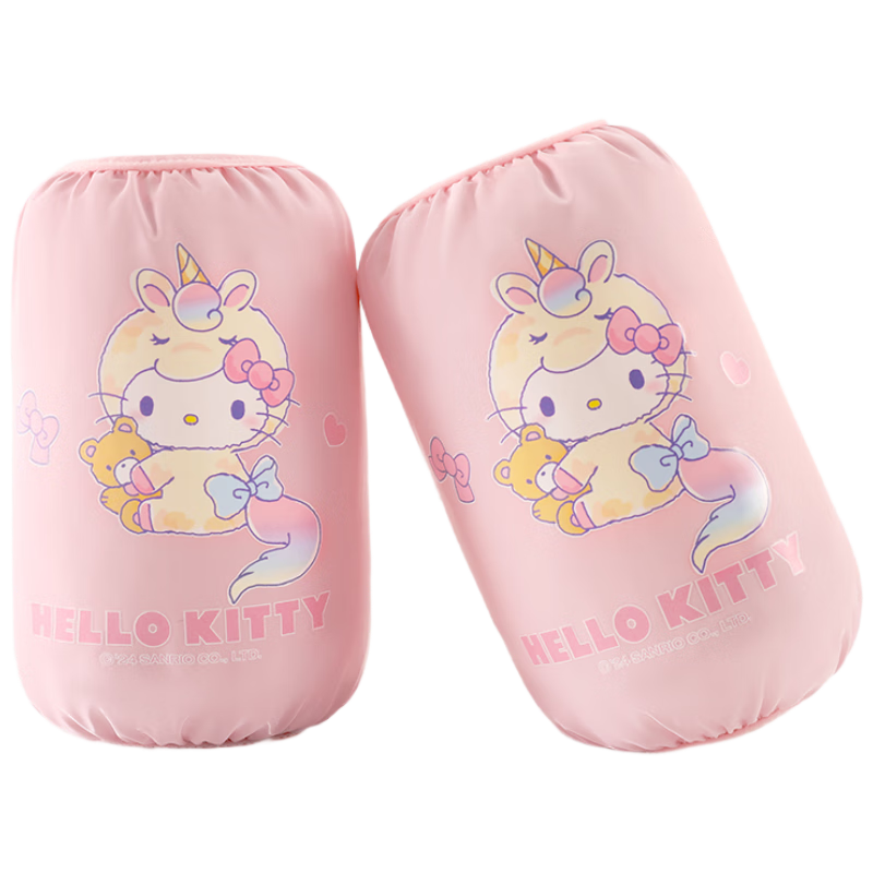 Hello Kitty Children's Arm Sleeves, Girls' Waterproof And Dirt-Proof Arm Covers, Toddler Baby Student Drawing And Eating Arm Protectors, TXT9272