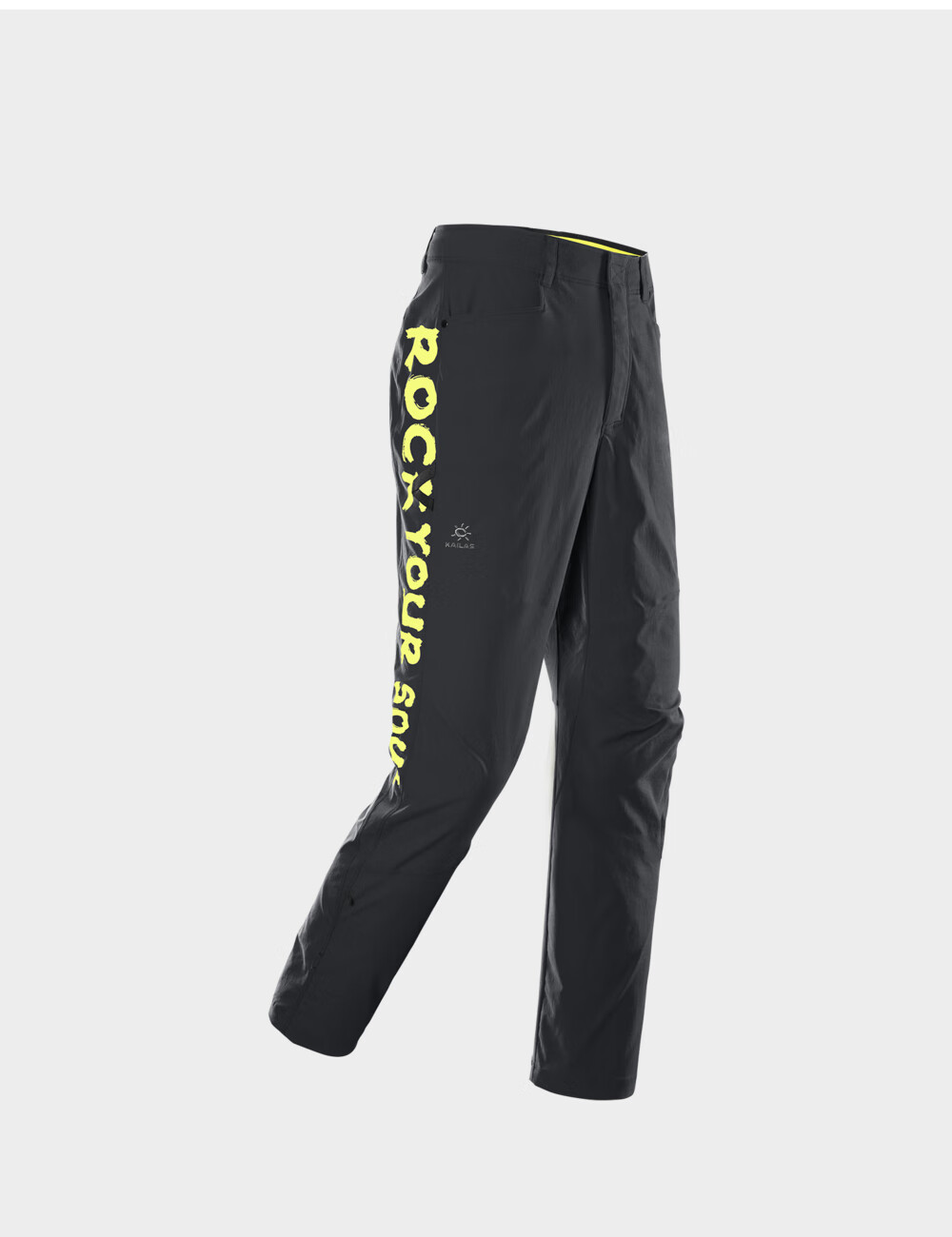 KAILAS Kailas 9a Men's Quick-Dry Climbing Pants Outdoor Breathable Stretch Water-Repellent Durable Narrow-Leg Cropped Pants 11