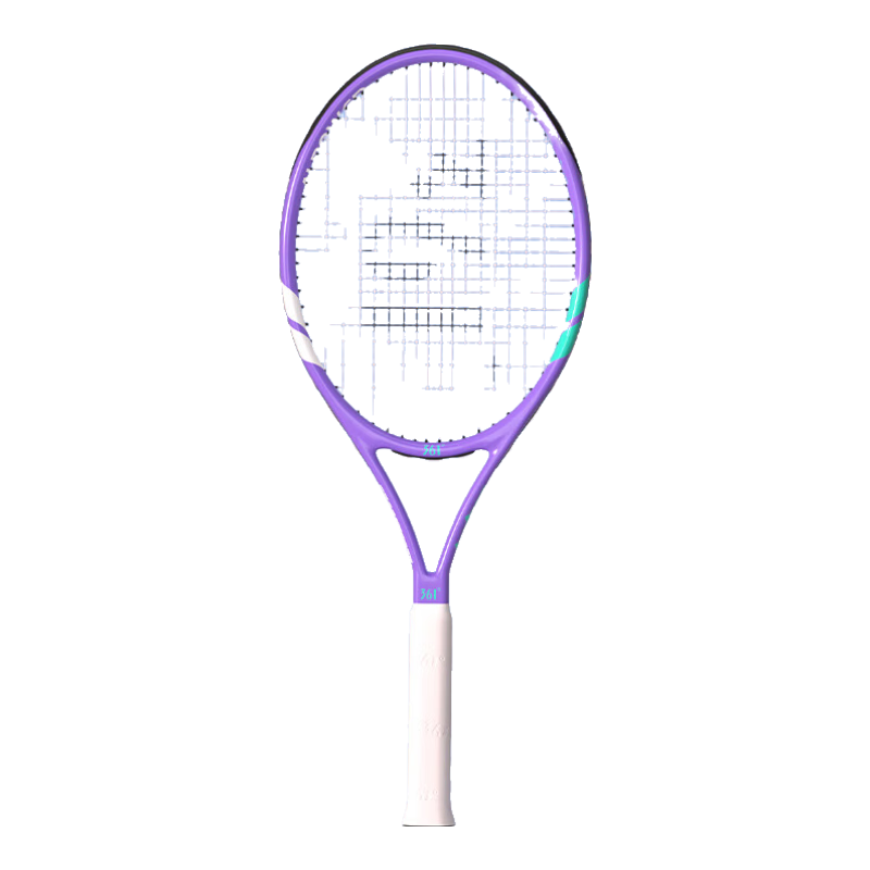 361° Tennis Racket for Men And Women Beginners, Professional Carbon Composite Single Racket with String, Rebound Training Set