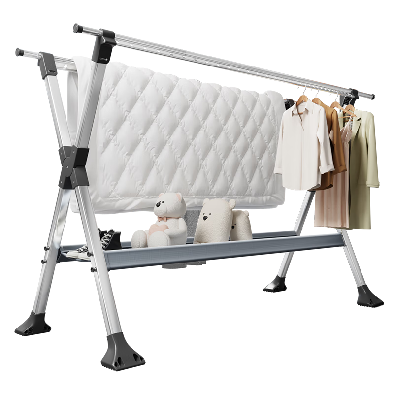 MARYYA [Drying Rack Accessories], Aluminum Alloy X-Shaped Clothes Hanger, Please Contact Customer Service before Purchase