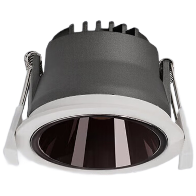 CDN LED Recessed Downlight 9W 4000K Full Spectrum Anti-Glare Black for Living Room Non-Main Light