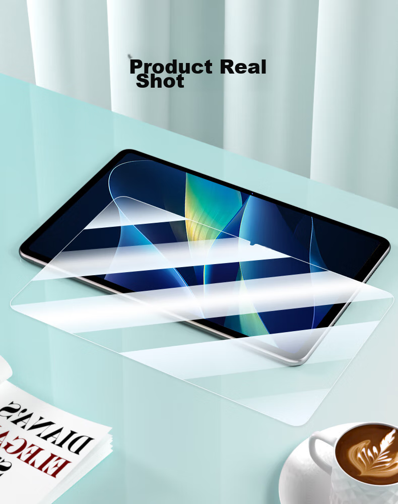 CangHua Tempered Glass Screen Protector for Vivo Pad Air 11.5-Inch, IQOO Pad Air Tablet Protective Film, Full Coverage High Definition Anti-Fingerprint Screen Protector 15