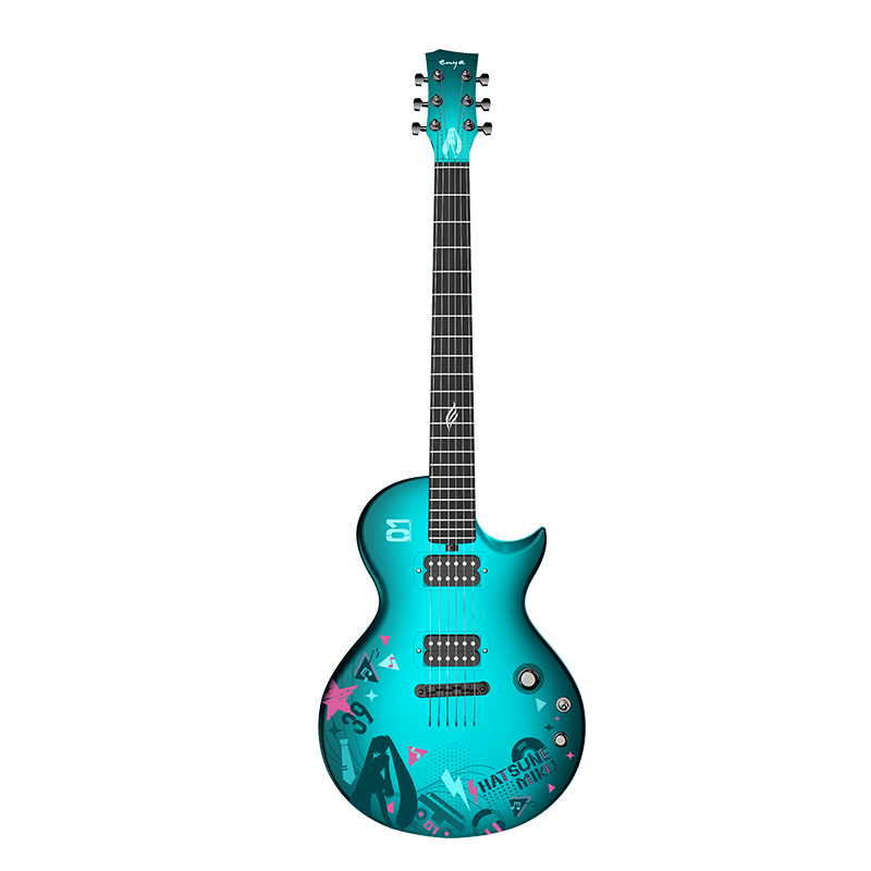 Enya Carbon Fiber Smart Guitar Nova Go Sonic, Collaboration Edition with Chuyi Future