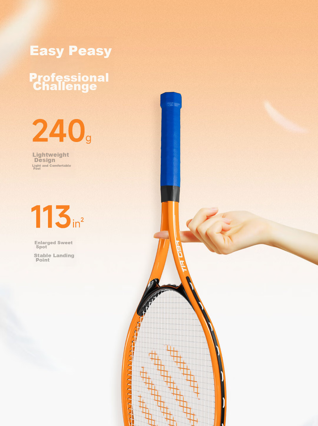 FEIERDUN FED Tennis Racket, Tennis Training Device, Stringed Rebound Ball, Single Player for Beginners, College Students, Children, Professional Single Player 7