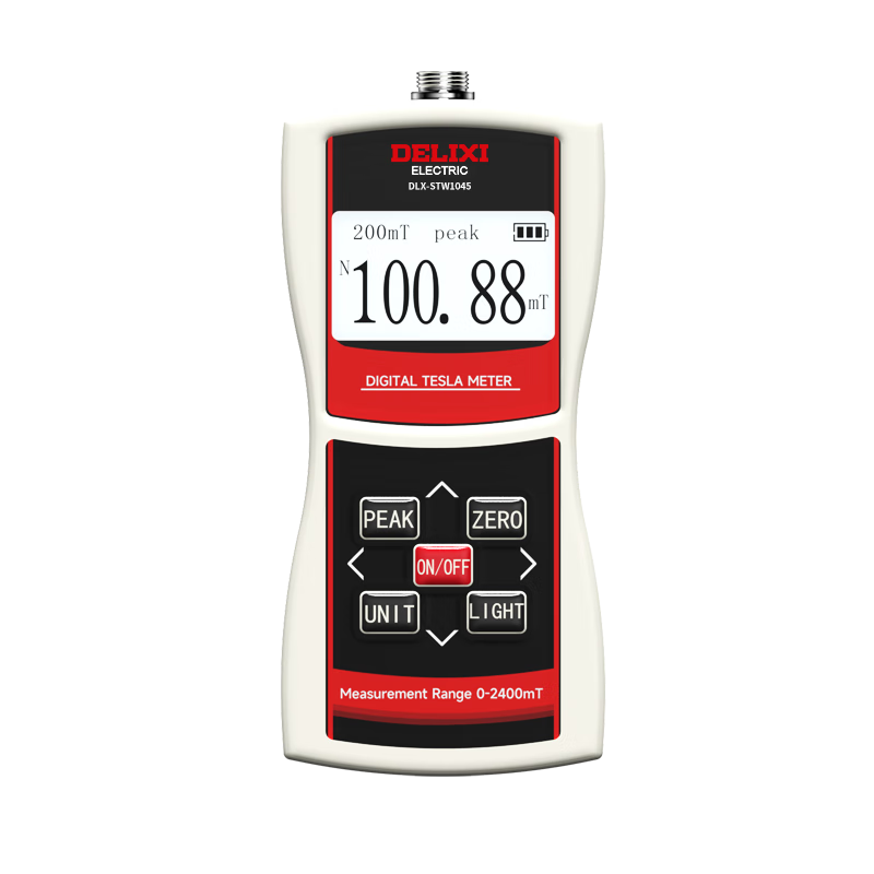 DELIXI ELECTRIC Digital Gauss Meter Magnetic Field Strength Tester Tesla Meter