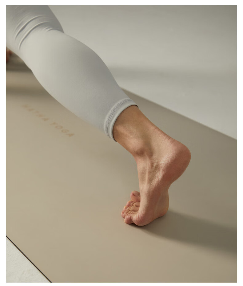 Hata Natural Rubber Non-Slip Yoga Mat, Thickened And Widened for Beginners, Soundproof, Shock-Absorbing, Fitness Mat, Eco-Friendly Home Exercise Mat 21