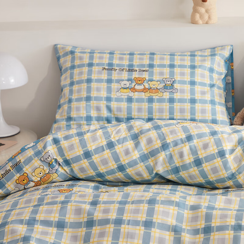 Dohia Pure Cotton Pillowcase, Simple Cotton Home Pillowcase for Adults And Children, Pillow Cover Set, One Pair 74cm×48cm