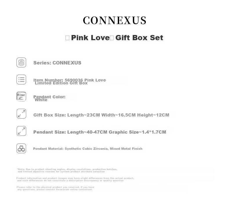SWAROVSKI CONNEXUS Necklace for Women Birthday Gift for Girlfriend 5741332 12
