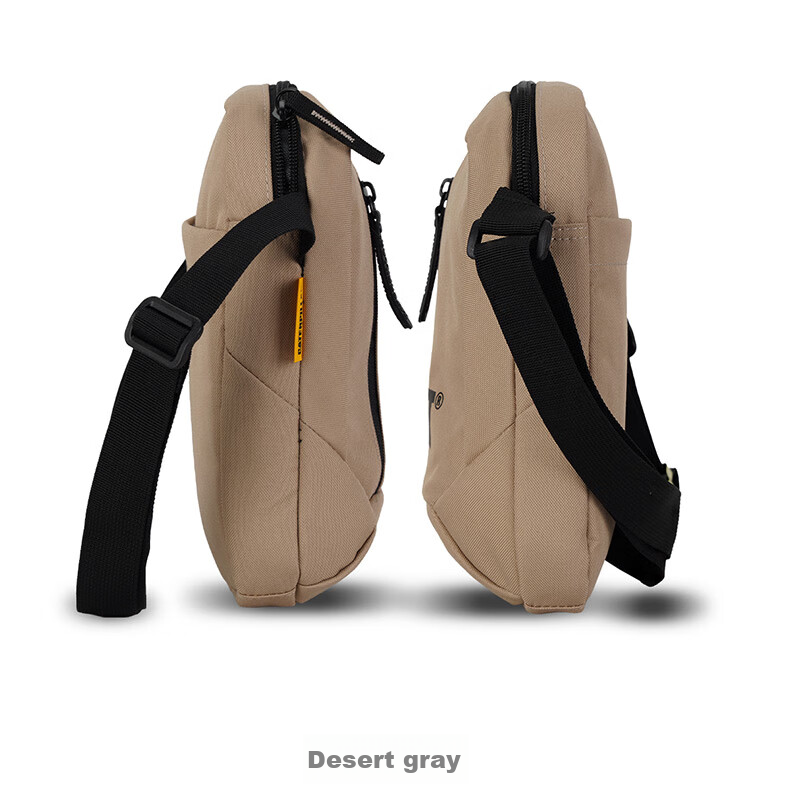 CAT Shoulder Bag, Outdoor Crossbody 10-Inch IPad Tablet Bag, Journalist Bag for Men, Black, 83614 16