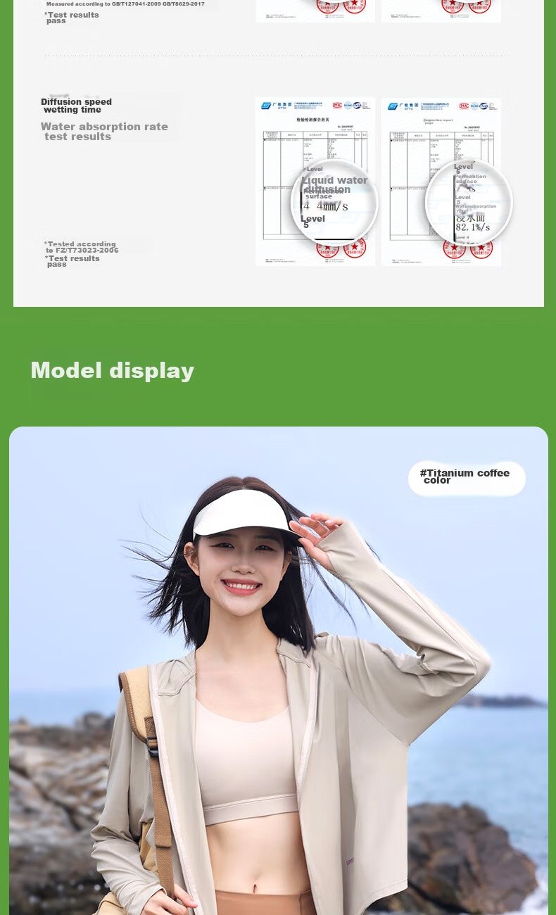 MiiOW Women's Sun Protection Clothing [UPF50+] 2026 New Summer Outdoor UV-Resistant Ice Silk Breathable Sun Protection Jacket 15