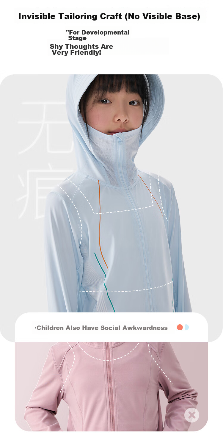 Q21 [Xiaoyumian] Girls' Underwear, Puberty Student Bra, Breathable, Sweat-Absorbing, Sports, Anti-Shock, Seamless Development Vest 14