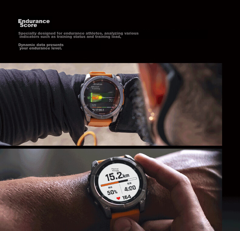 GARMIN Fenix8 Flagship Black - 51mm, Outdoor Sports Watch with Heart Rate Monitoring for Running, Diving, And Skiing 7
