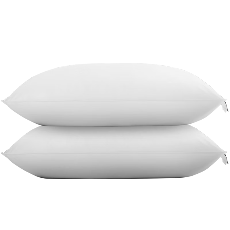 Lafufeier Five-Star Hotel Pillow, Antibacterial And Washable, High-Elasticity Pure Cotton Pillow Core, One Pair of Pillows, Children's Pillow for Students