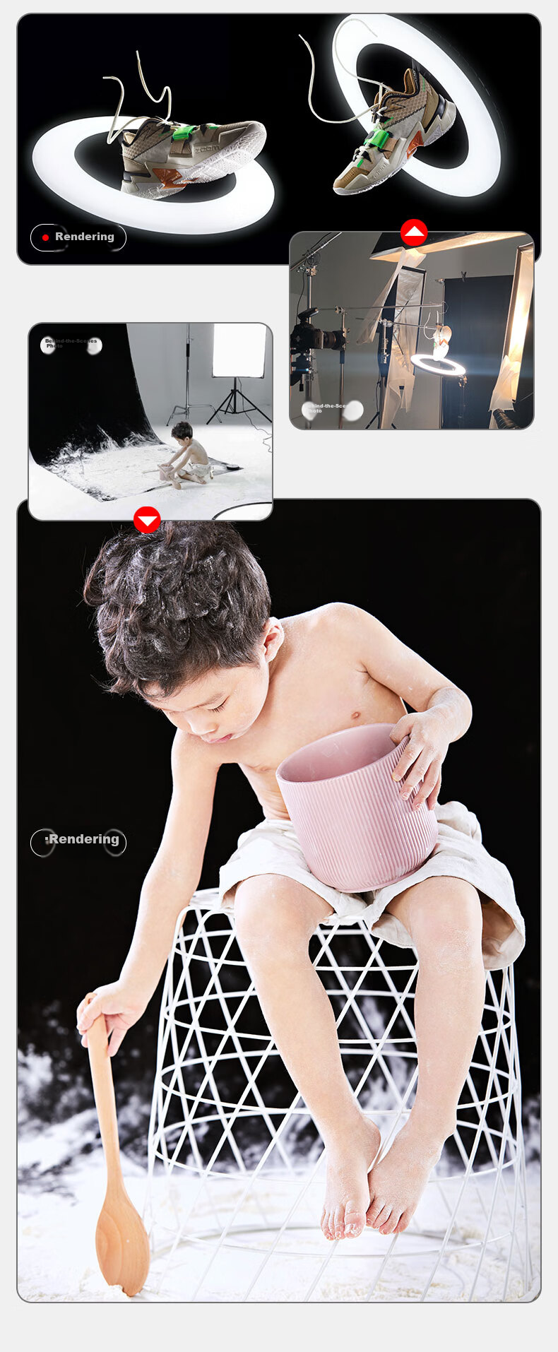 Beiyang 1.5*1 Black Background Fabric, Flocked Fabric, Photography Backdrop Stand, Solid Color Thickened Light-Absorbing Portrait ID Photo Velvet Backdrop, Flocked Photography Cloth, Curtain Stand, Blackout Cloth 11