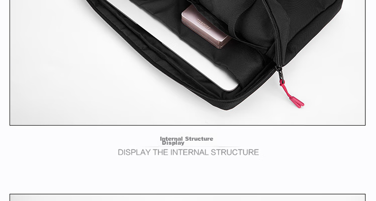 LEXON Shoulder Bag for Women, Laptop Bag with 13.3-Inch Inner Compartment, Fashionable Crossbody Bag, Lightweight Business Briefcase, Black 18