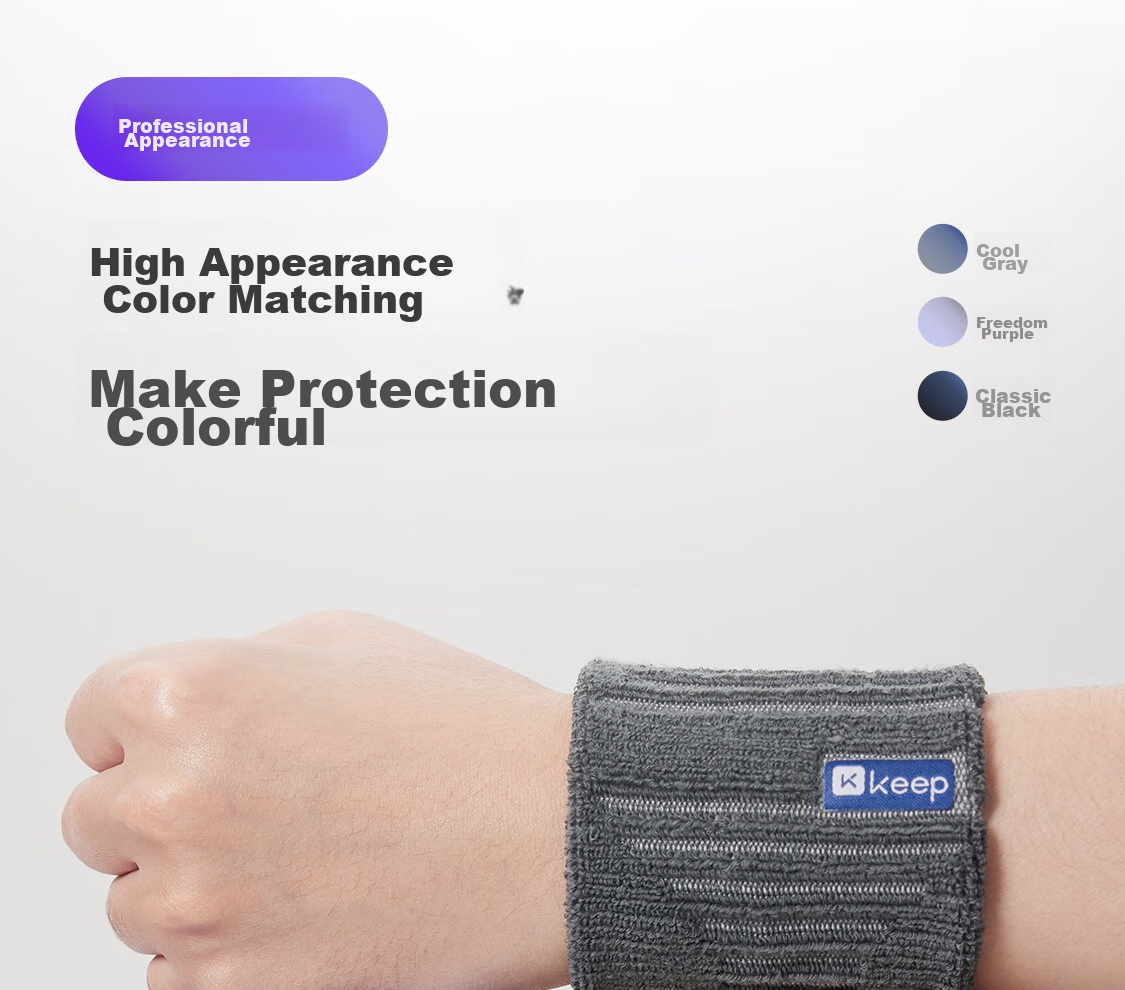 Keep Thin Wrist Support Brace for Men and Women, Skin Color, Pair - Sports Fitness Tennis and Badminton Wrist Sleeve 25