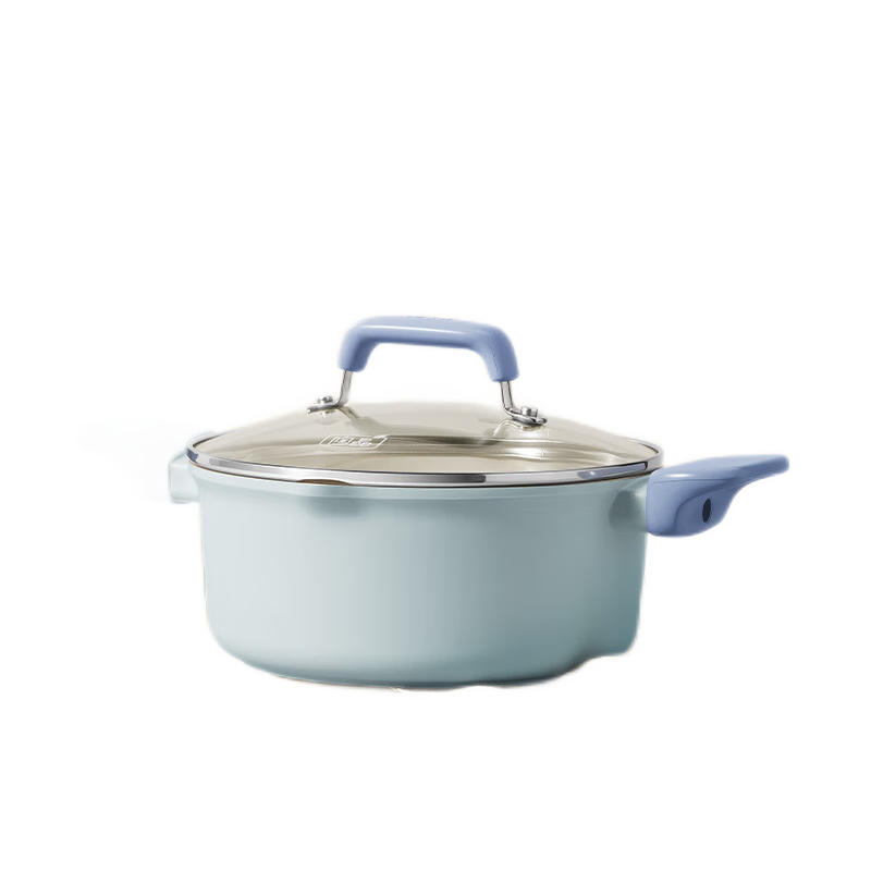 SUPOR Titanium-Containing Non-Stick Soup Pot 24cm Milk Pot for Stewing Meat And Making Soups Compatible with Induction Cooker And Gas Stove ET24LBN02