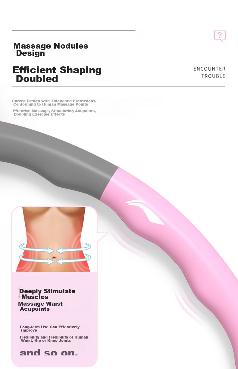 Li-Ning Removable Hula Hoop for Women, Adults, Children, Fitness, Home Use, Waist Shaping, Abdominal Reduction, Lazy Person Exercise Equipment 15