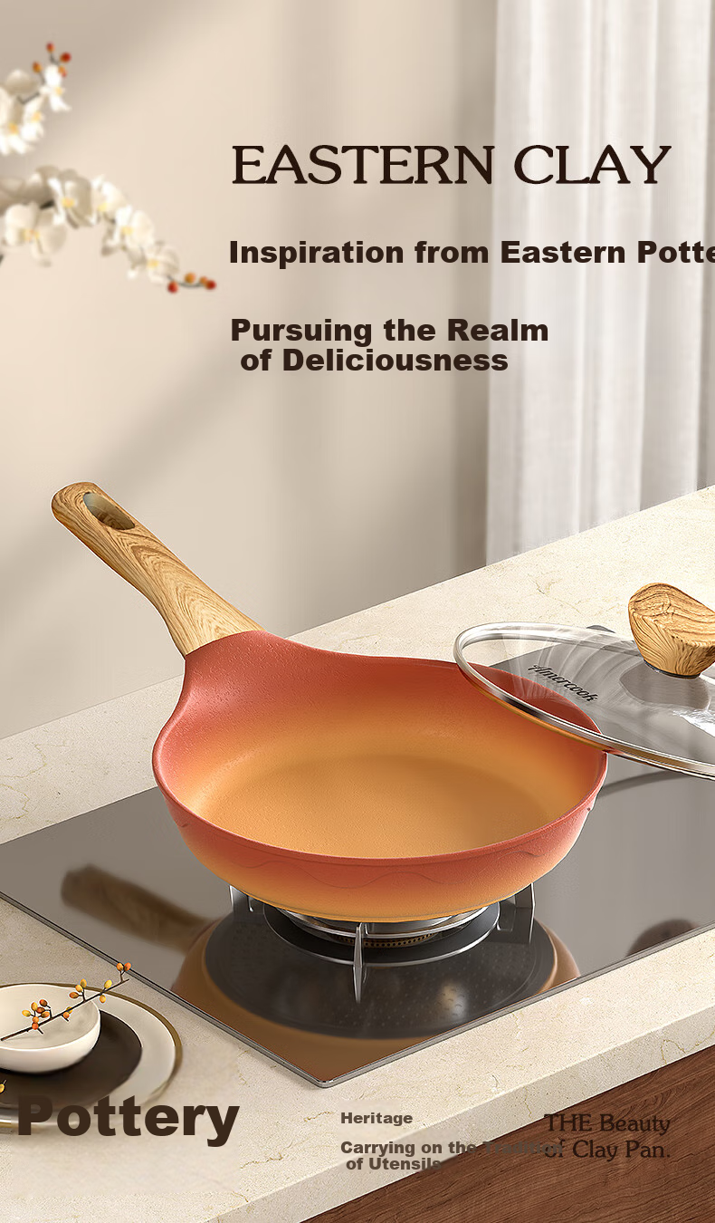 Amercook Non-Stick Cast Iron Skillet for Frying, Eggs, Steak, And Pancakes, Compatible with Gas And Induction Stoves 3
