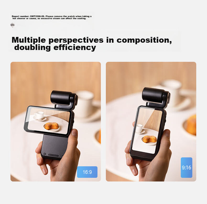 ORDRO [2026 Super Value] M3 5K Action Camera, 3.5-Inch Pocket3 Handheld Gimbal Camera, for Meetings, Vlogging, Travel, Cycling, Fishing, Portable And Personal Use 14