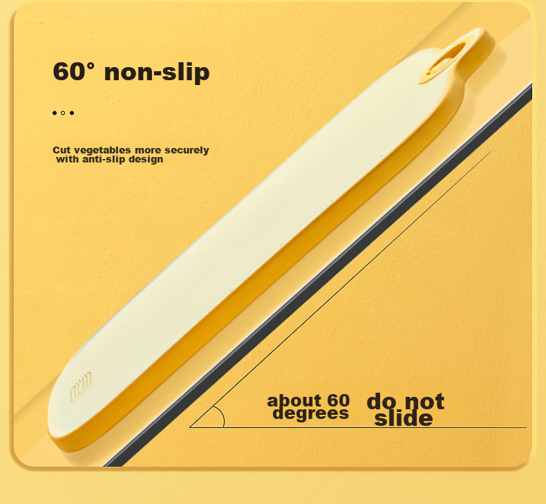 COOKER KING Cutting Board, Antibacterial Chopping Board, Plastic Cutting Board, Household Double-Sided Use Cutting Board, 42*26.5*1 12