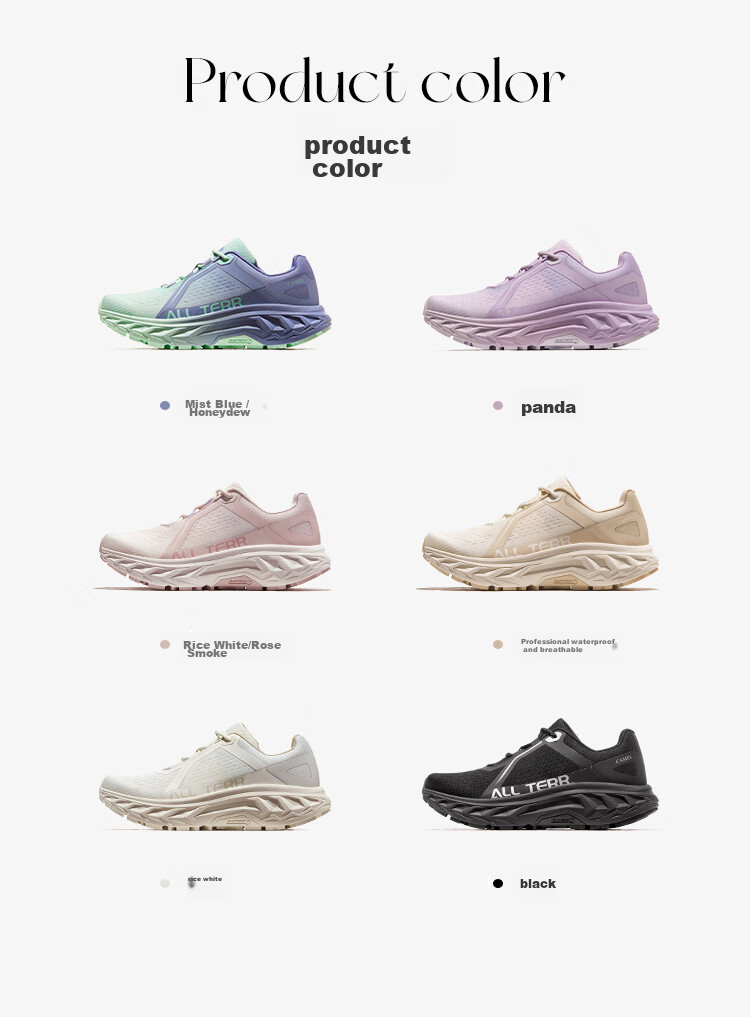 CAMEL [Yunying] Summer Outdoor Breathable Trail Running Shoes for Men And Women, Casual Sports Running Footwear 14