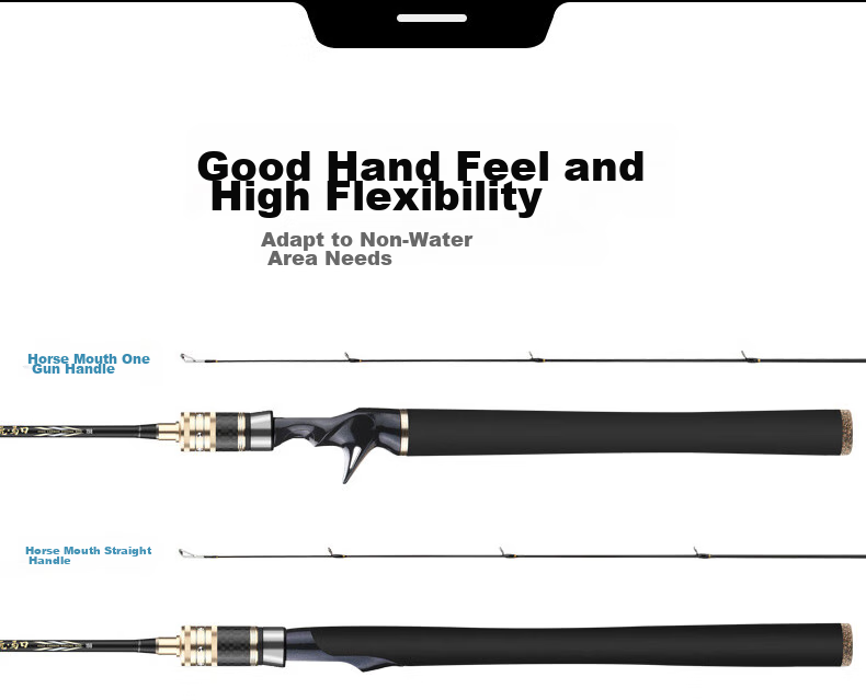 Erciyuan Fishing Rod, Soft Action Lure Rod, Ultra-Light And Ultra-Soft, Ultra-Thin Baitiao Rod, Pistol Grip, 1.8 Meters Single Rod 5