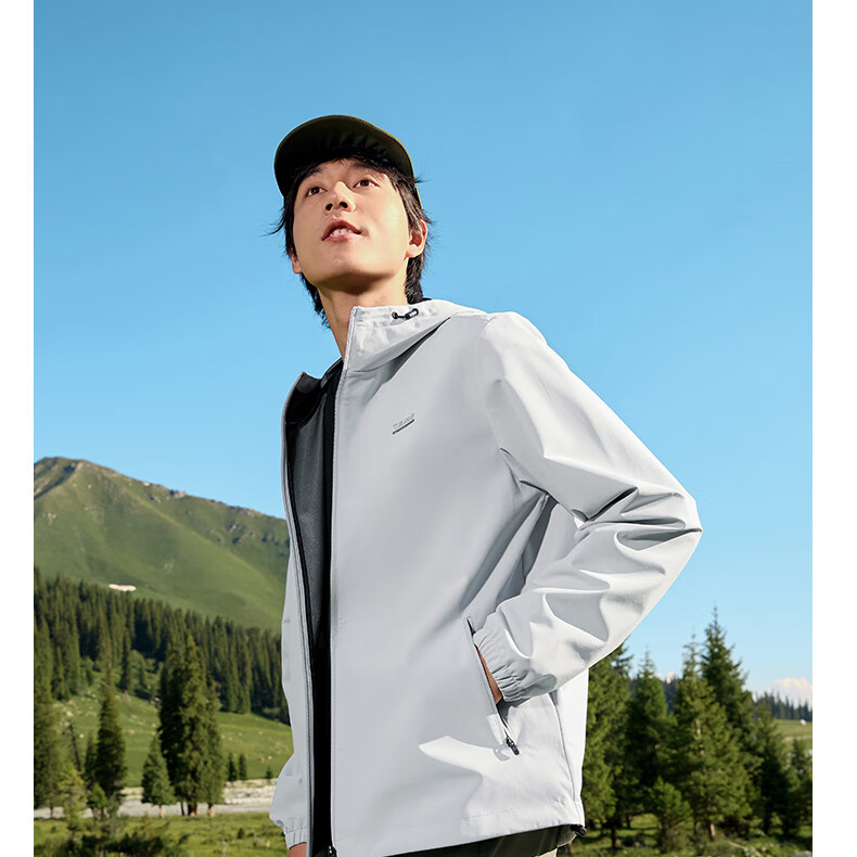 361° Men's Triple-Protection Jacket, Autumn Water-Repellent Sportswear, Casual Commuter Hooded Windbreaker, Outdoor Jacket 21