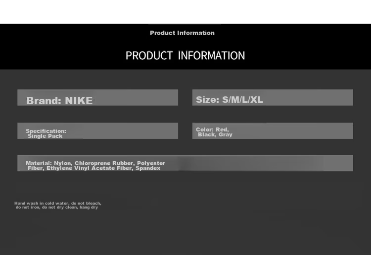 NIKE Patellar Strap Running Equipment, Sports Patella Fixation Compression Protection Band, Knee Brace, Professional Grade N1000681010LX 6