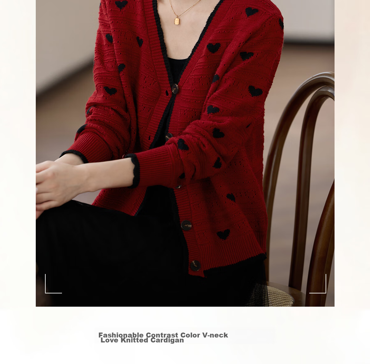 She Enjoy Women's Knitted Cardigan Stand Collar Zipper Sweater Jacket Casual Versatile Knit Outerwear T53Z092 2