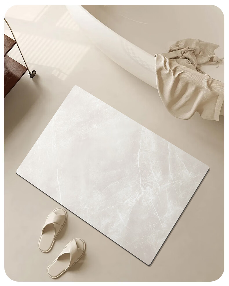 Huaxu Bathroom Absorbent Floor Mat, Toilet Non-Slip Mat, Washroom Mat, Customizable - Dark Secret Realm 5080 21