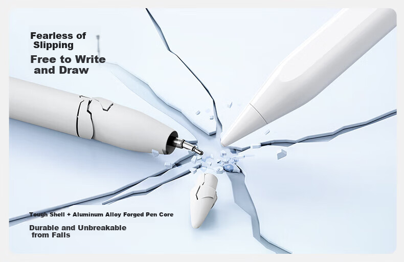 Shanmo Capacitive Stylus Compatible with IPad 2026 Pro/Air/Mini, Apple Pencil Alternative, Second-Generation Anti-Mistouch Writing And Touch Pen with Light Display on Body 10
