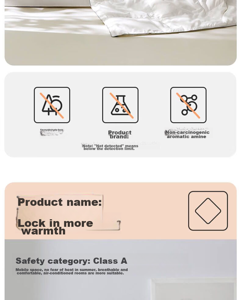 LOVO Class A 95% Kunlun White Goose down Duvet Summer Comforter 140g Filling 150*215cm White Student Dormitory 12