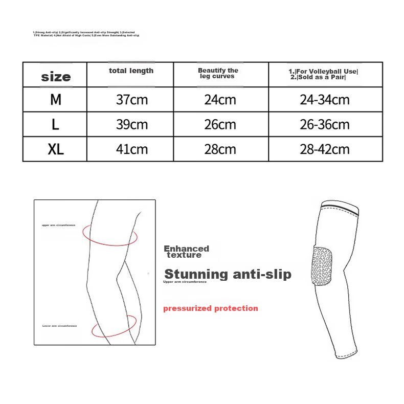 TEEIS Sports Elbow Guard, Men's Basketball Arm Brace, Honeycomb Anti-Collision Compression Elbow Support for Women, Badminton And Tennis Elbow Joint Protector 10