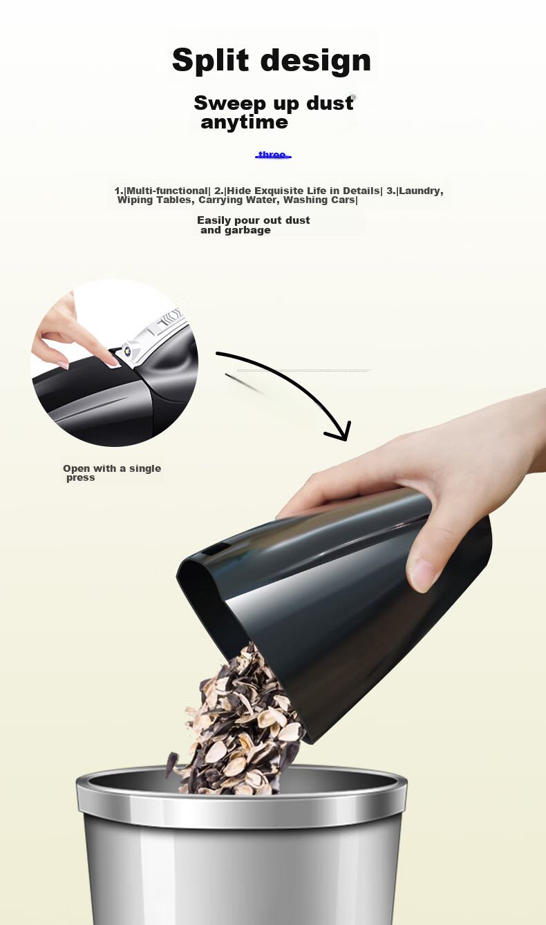 Jumu Car Air Pump And Vacuum Cleaner Combo, Portable Electric Tire Inflator with High Power for Car Use 9